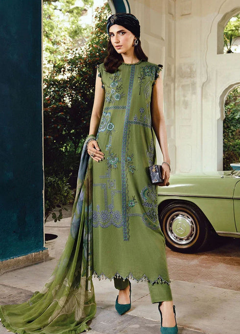Maria B - Rani Mahal M Prints Fall Collection - MPT-27-01A - Unstitched