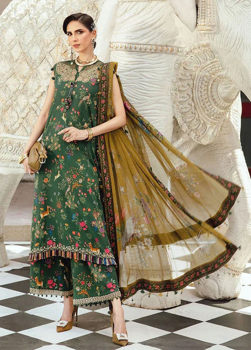 Maria B - Rani Mahal M Prints Fall Collection - MPT-27-07B - Unstitched