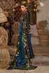 Maria B Unstitched Embroidered Linen Suit MPT-3101-B - Winter Collection.