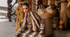 Maria B Unstitched Embroidered Linen Suit MPT-3105-B - Winter Collection.