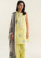 Coco by Zara Shahjahan Embroidered Lawn Suit Unstitched 3 Piece CZS24L2 3A Mirea - Summer Collection