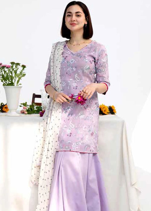 Coco by Zara Shahjahan Embroidered Lawn Suits Unstitched 3 Piece CZS23S 1B - Summer Collection