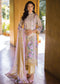 Elaf Chikankari Lawn Suits Unstitched 3 Piece EF24PC ECT 04A - Summer Collection