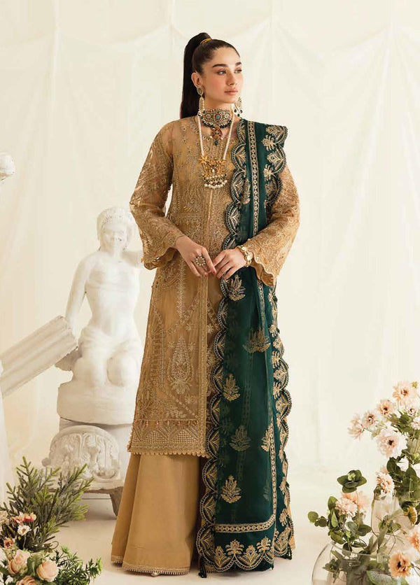 Fleur De Lis by Ayzel Embroidered Chiffon Suits Unstitched 3 Piece AAF23FL 10 Clovera - Luxury Collection