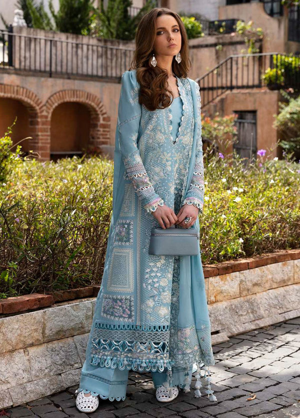 Ilana by Republic Embroidered Lawn Suits Unstitched 3 Piece RW24I D-4B - Eid Collection