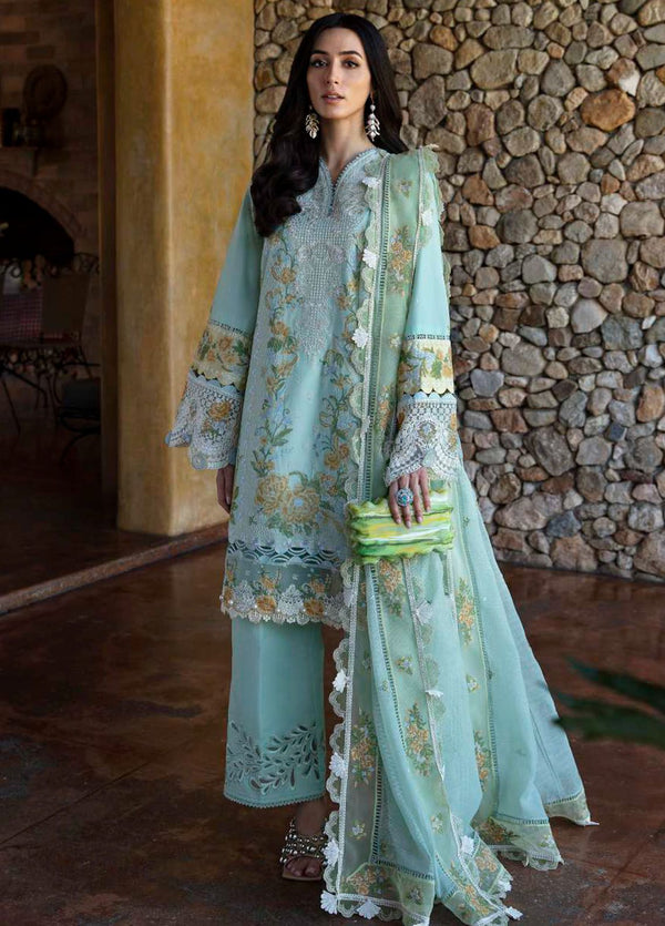 Ilana by Republic Embroidered Lawn Suits Unstitched 3 Piece RW24I D-6B - Eid Collection