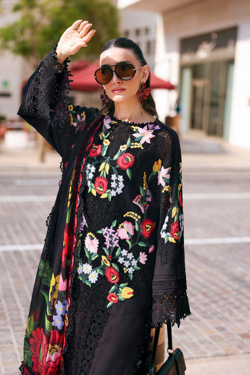 Maria.B Luxury Lawn Unstitched Embroidered D-26010-B
