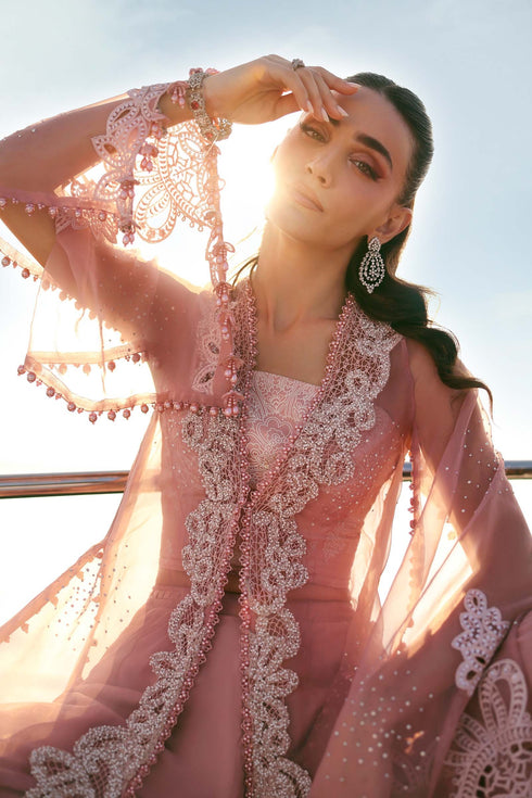 Maria.B Luxury Lawn Unstitched Embroidered D-2604-B