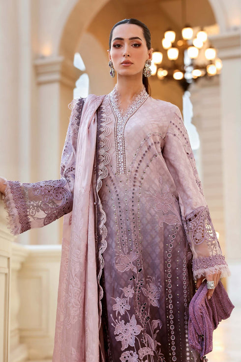 Maria.B Luxury Lawn Unstitched Embroidered D-2601-B