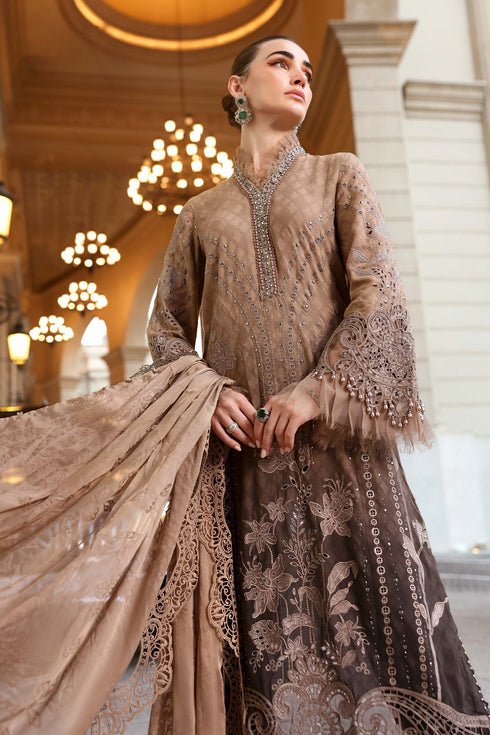 Maria.B Luxury Lawn Unstitched Embroidered D-2601-A