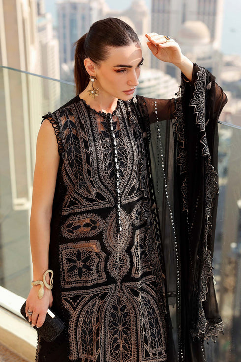 Maria.B Luxury Lawn Unstitched Embroidered D-2608-B