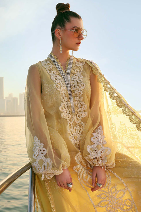 Maria.B Luxury Lawn Unstitched Embroidered D-2604-A
