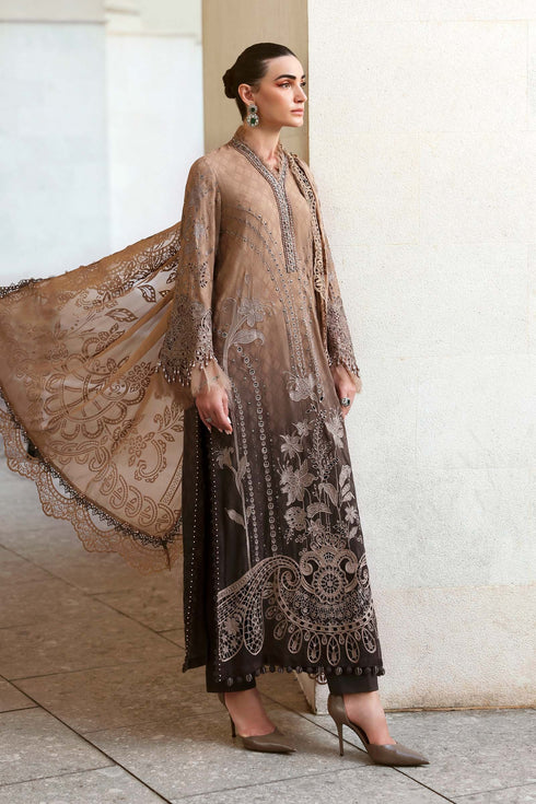 Maria.B Luxury Lawn Unstitched Embroidered D-2601-A