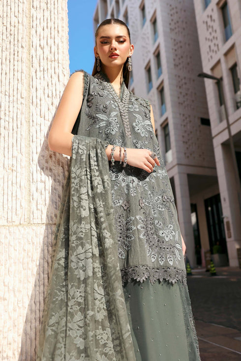 Maria.B Luxury Lawn Unstitched Embroidered D-2603-B