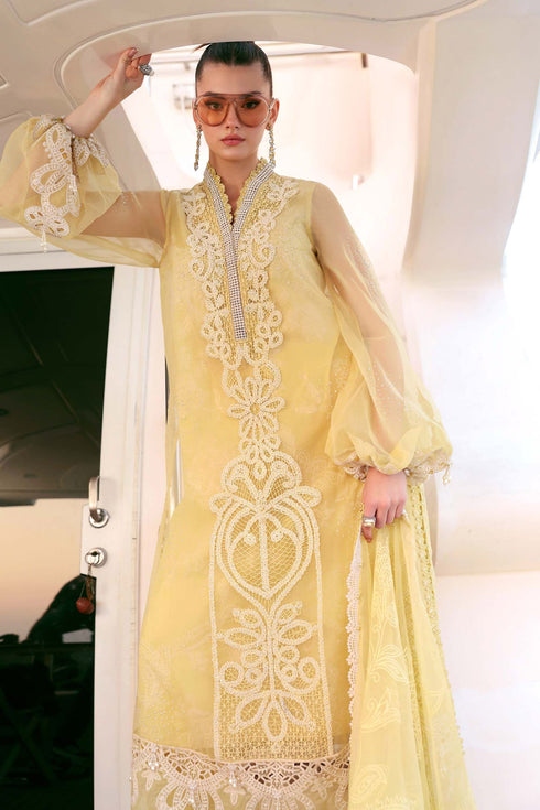 Maria.B Luxury Lawn Unstitched Embroidered D-2604-A