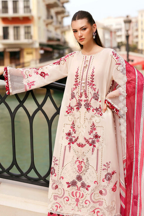 Maria.B Luxury Lawn Unstitched Embroidered D-2609-A