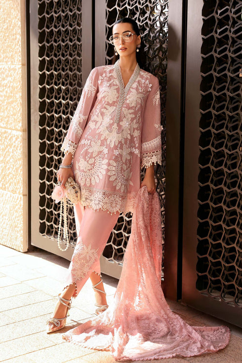 Maria.B Luxury Lawn Unstitched Embroidered D-2603-A