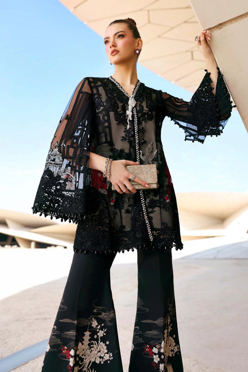 Maria.B Luxury Lawn Unstitched Embroidered D-2607-B