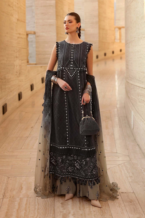 Maria.B Luxury Lawn Unstitched Embroidered D-2602-B