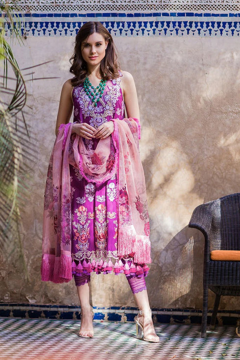 Sobia Nazir Luxury Lawn 2020 D#7B