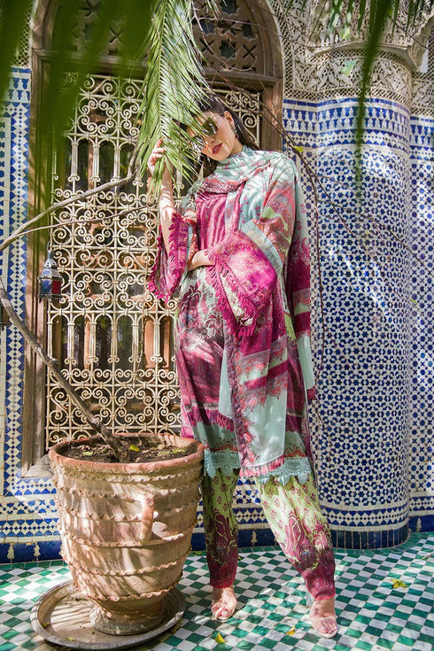Sobia Nazir Luxury Lawn 2020 D#14A