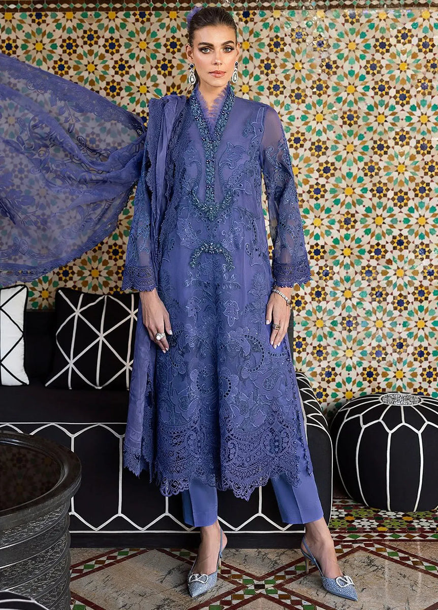 M Prints by Maria B Embroidered Suits Unstitched 3 Piece MB24MP 8A - Winter Collection