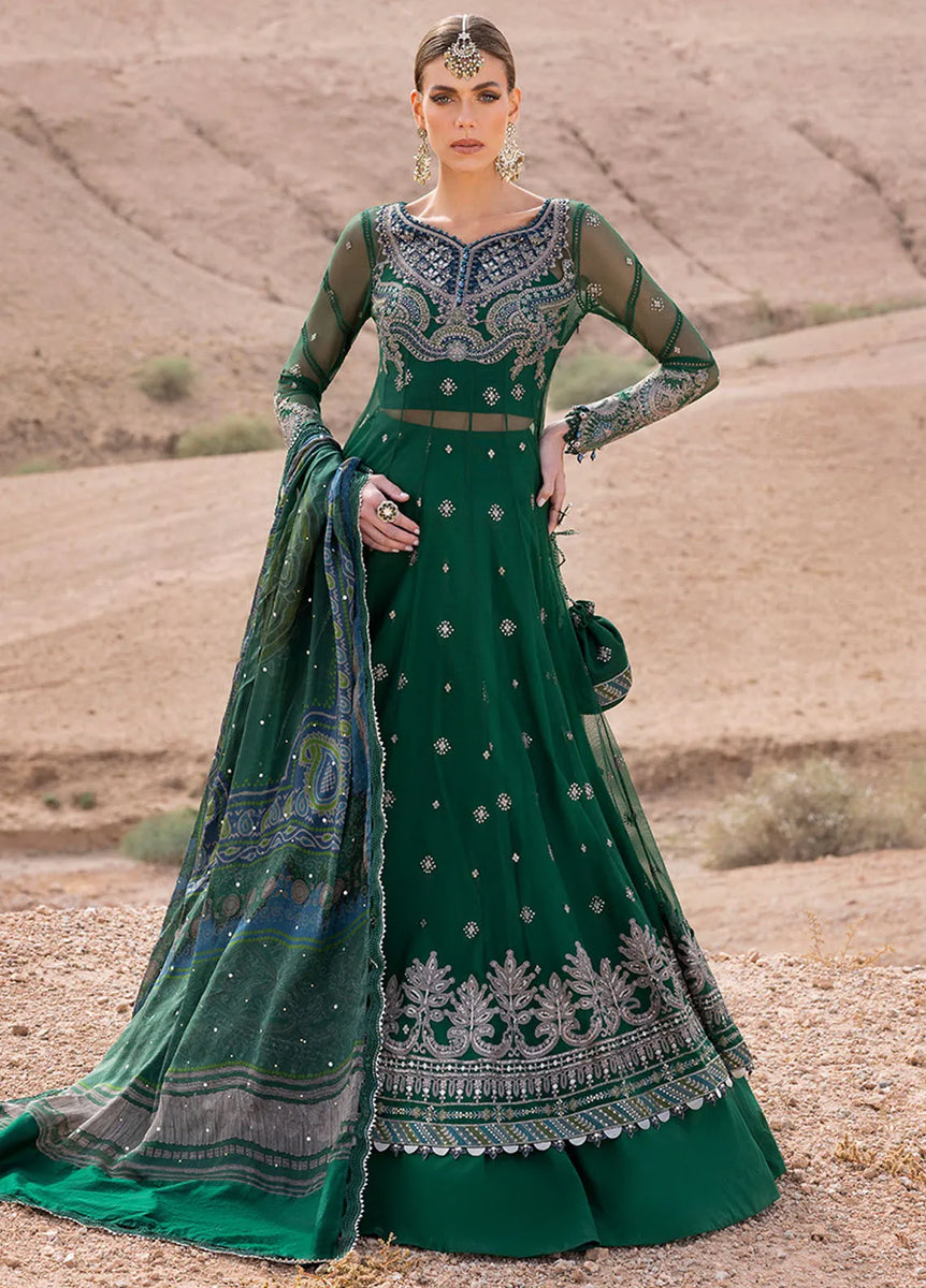 Maria B Embroidered Linen Suits Unstitched 3 Piece MB23LN D6 - Luxury Winter Collection