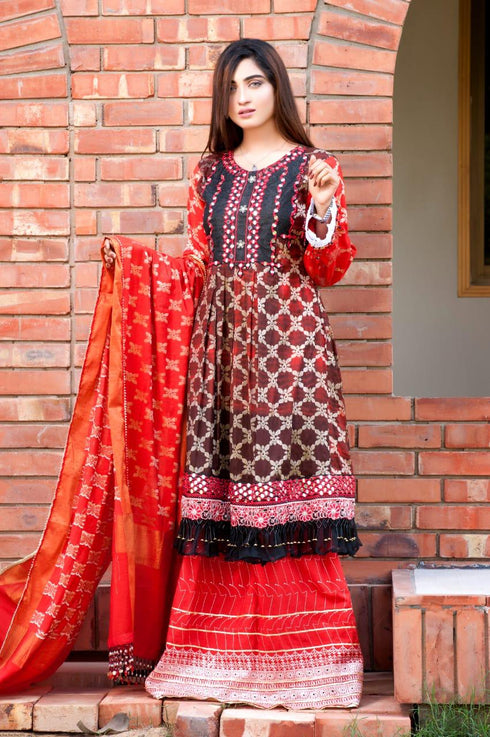 Glorious G-02 Tie&dye Ready to wear Festive Lawn