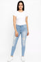 Kreek Ice-Blue Damage Women Jeans