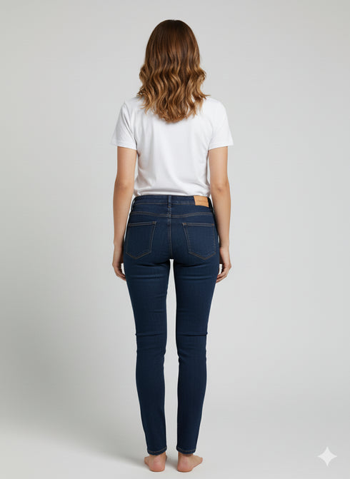 Skinny by Kiabi Women Blue Jeans