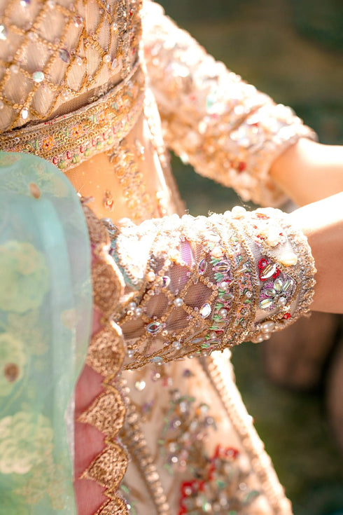 Ezra sage Hand Embellished Wedding Collection