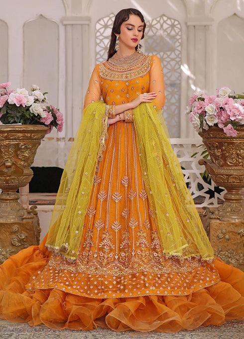 Awwal AW#08 Hasnat Luxury Chiffon Sahal Formal Collection