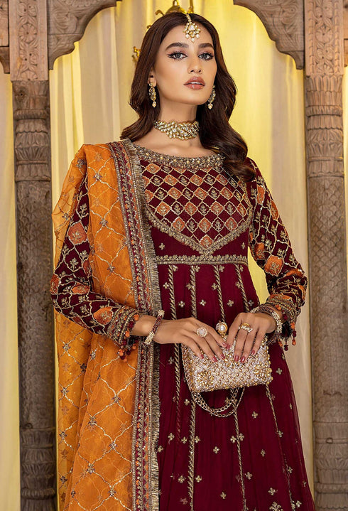 Adan's Libas-Formal Collection - Sada Bahar - Sang-E-Rah