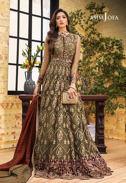 Asim jofa AJLE-06 Net Embroidered