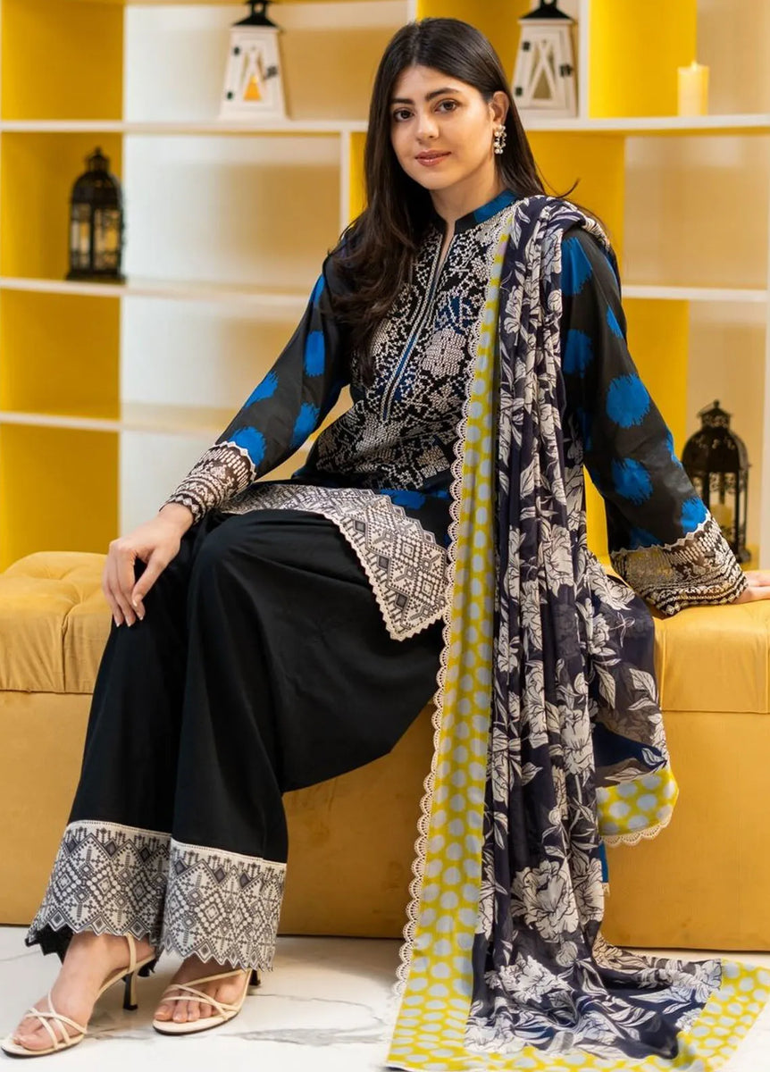 Tahra by Zainab Chottani Embroidered Lawn Suits Unstitched 3 Piece TZC21E 08 Lareen - Festive Collection main image 0