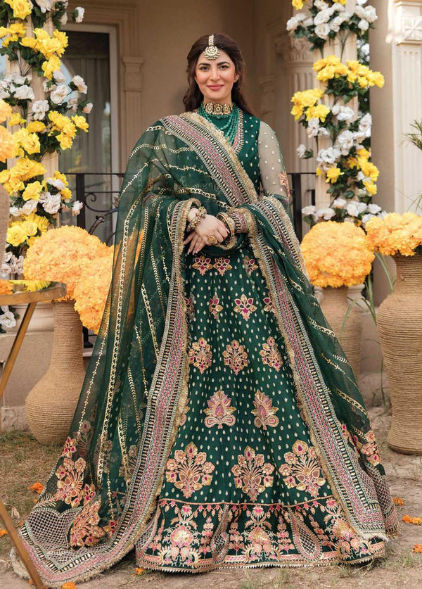 Shehnai By Afrozeh Embroidered Net Suits Unstitched 3 Piece AF22WF AS-22-06 SHIRIN - Wedding Formals Collection