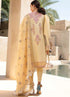 Shiza Hassan Embroidered Lawn Suits Unstitched 3 Piece SH21LL 02-B JAHARA - Luxury Collection