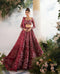 Joie De Vivre By Republic WomensWear Embroidered Suits Unstitched 3 Piece RW23JD D-5 - Wedding Collection