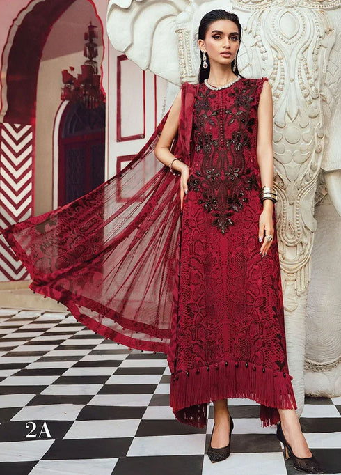 Maria B - Rani Mahal M Prints Fall Collection - MPT-27-02A - Unstitched