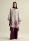 Coco by Zara Shahjahan Printed Slub Cotton Suits Unstitched 3 Piece CZS25PU D-02 A Muse - Winter Collection