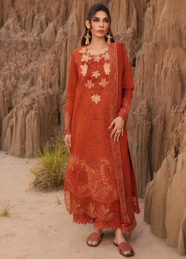 Premium By Rang Rasiya Embroidered Lawn Suits Unstitched 3 Piece RR25P D-09 Mahi - Summer Collection