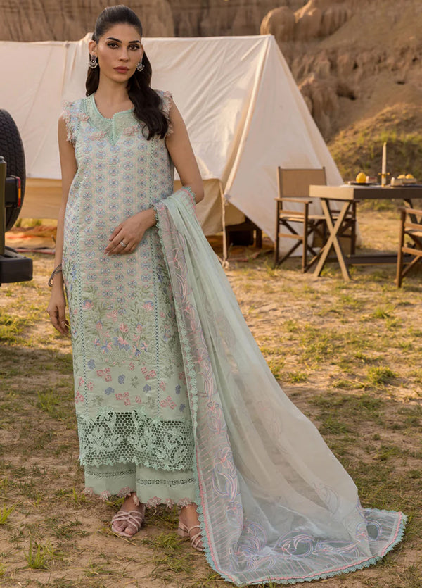 Premium By Rang Rasiya Embroidered Lawn Suits Unstitched 3 Piece RR25P D-04 Nadine - Summer Collection