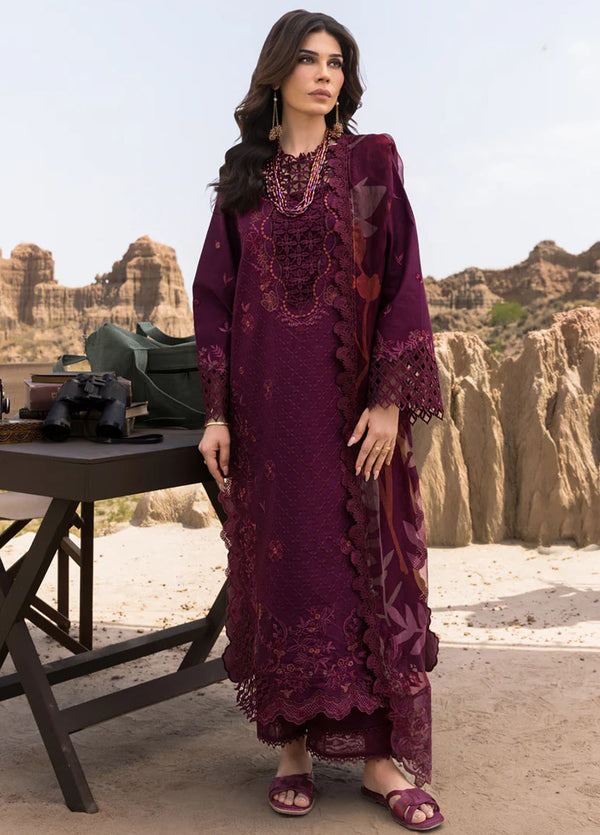 Premium By Rang Rasiya Embroidered Lawn Suits Unstitched 3 Piece RR25P D-03 Amyra - Summer Collection