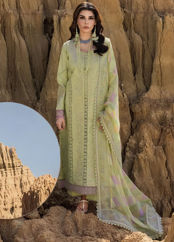 Premium By Rang Rasiya Embroidered Lawn Suits Unstitched 3 Piece RR25P D-02 Rania - Summer Collection