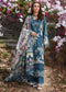 Elaf Chikankari Lawn Suit Unstitched 3 Piece EF24C ECK-02 B Serenita - Summer Collection