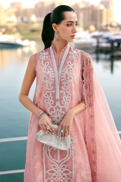 Maria.B Luxury Lawn Unstitched Embroidered D-2604-B