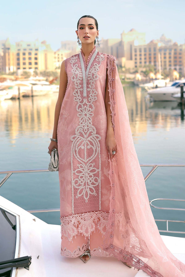 Maria.B Luxury Lawn Unstitched Embroidered D-2604-B