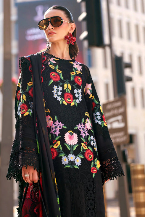 Maria.B Luxury Lawn Unstitched Embroidered D-26010-B