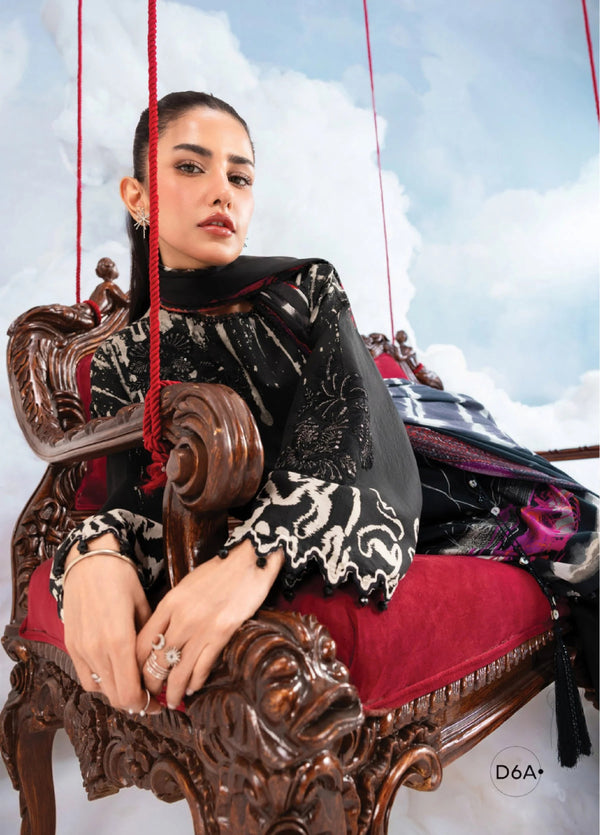 Maria.B M.Basics Embroidered Lawn Unstitched 3Pc Suit MB-06A