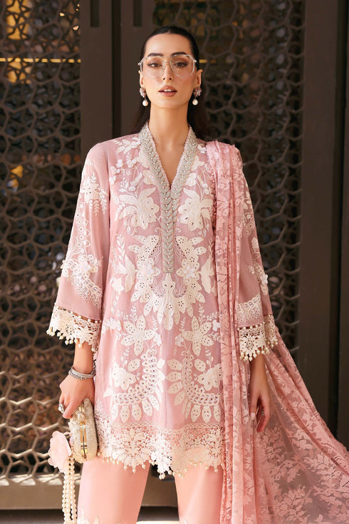 Maria.B Luxury Lawn Unstitched Embroidered D-2603-A